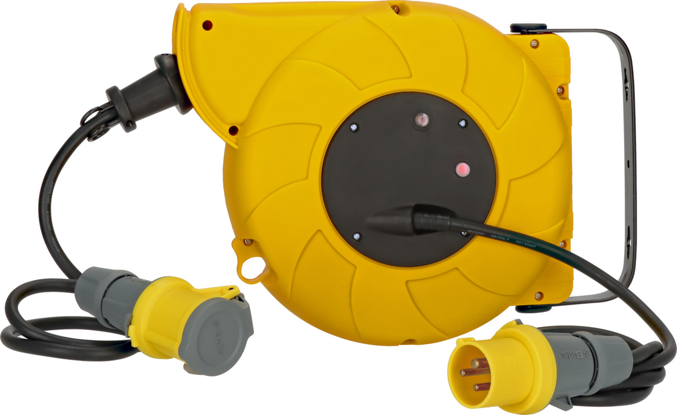 Automatic Cable Reel IP44 9+2m H07RNF 3G1.5 110V *GB* brennenstuhl®