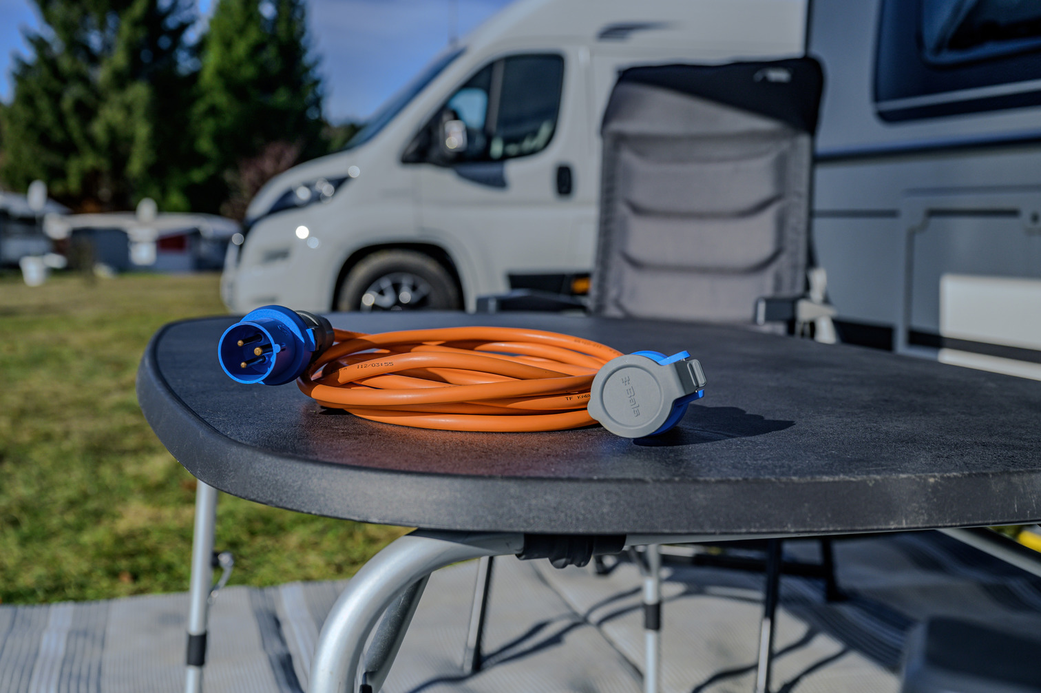 The right cable length on the campsite