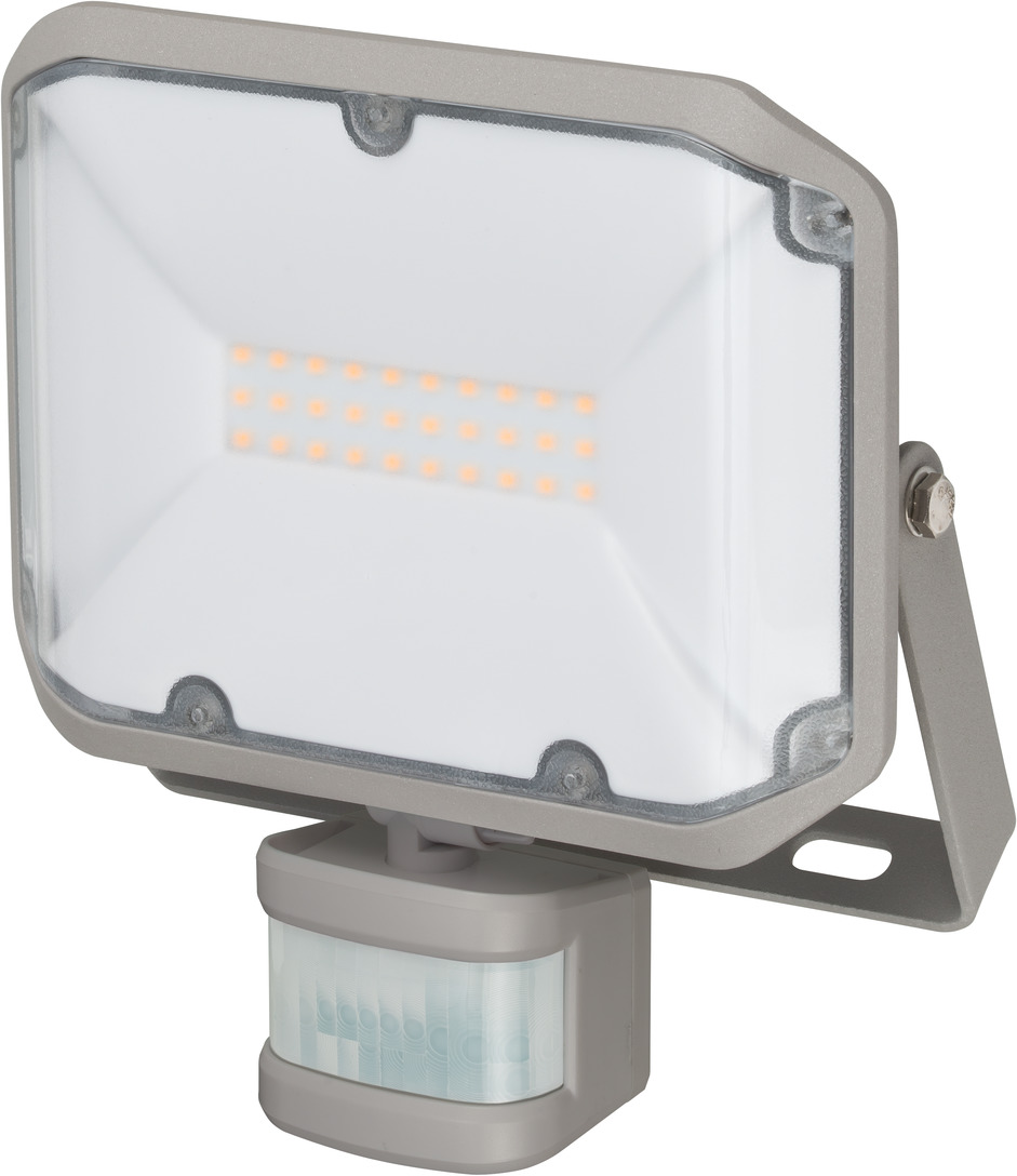 Motion detector deals flood light