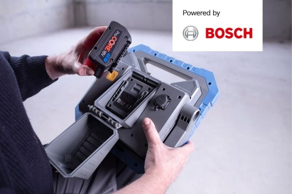 brennenstuhl® LED worklights for the Bosch Professional 18V System