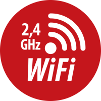 2.4 GHz WiFi network for the initial setup process